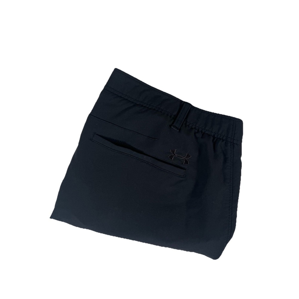 Under Armour 134226 Black Stretch Match‎ Play Golf Pants Men's 34x30 (35x29.5)